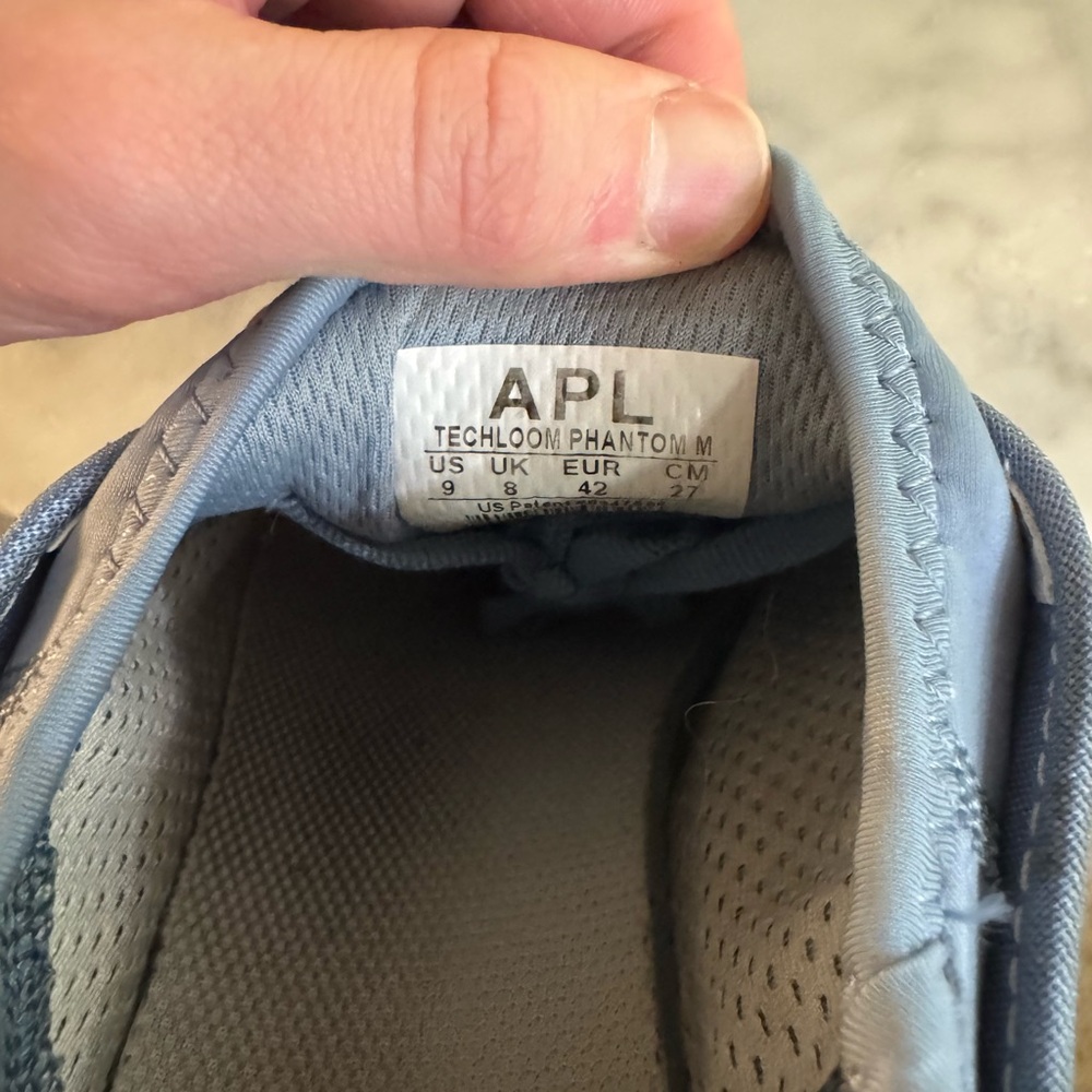 APL Techloom Phantom Blue Lace Up Active Sneakers Shoes M9/W10.5 - Picture 10 of 10